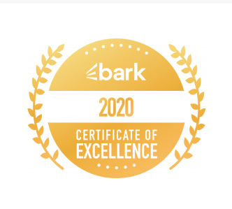 Bark 2020 Certificate of Excellence